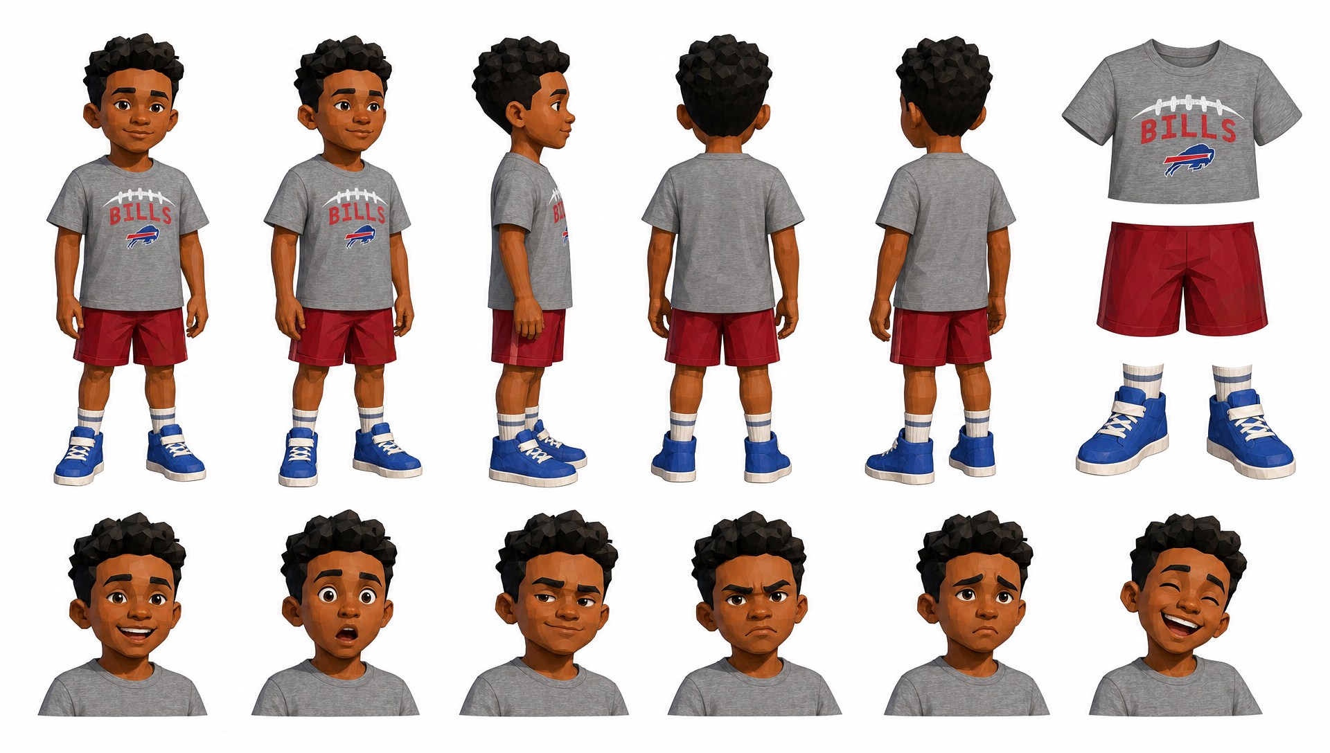 A third character modelsheet