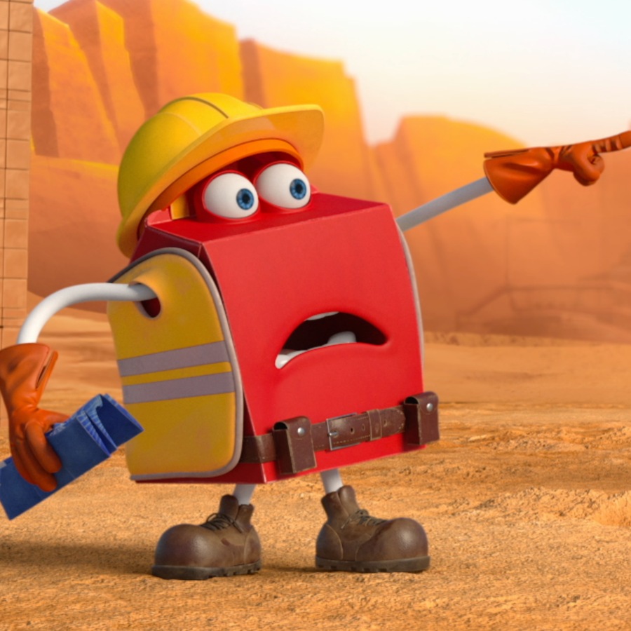 The Happy Meal character in one of its many costumes