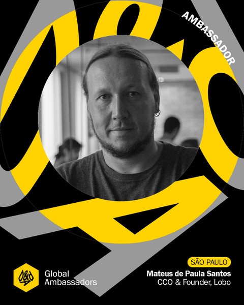 Mateus de Paula Santos, D&AD Global Ambassador for São Paulo