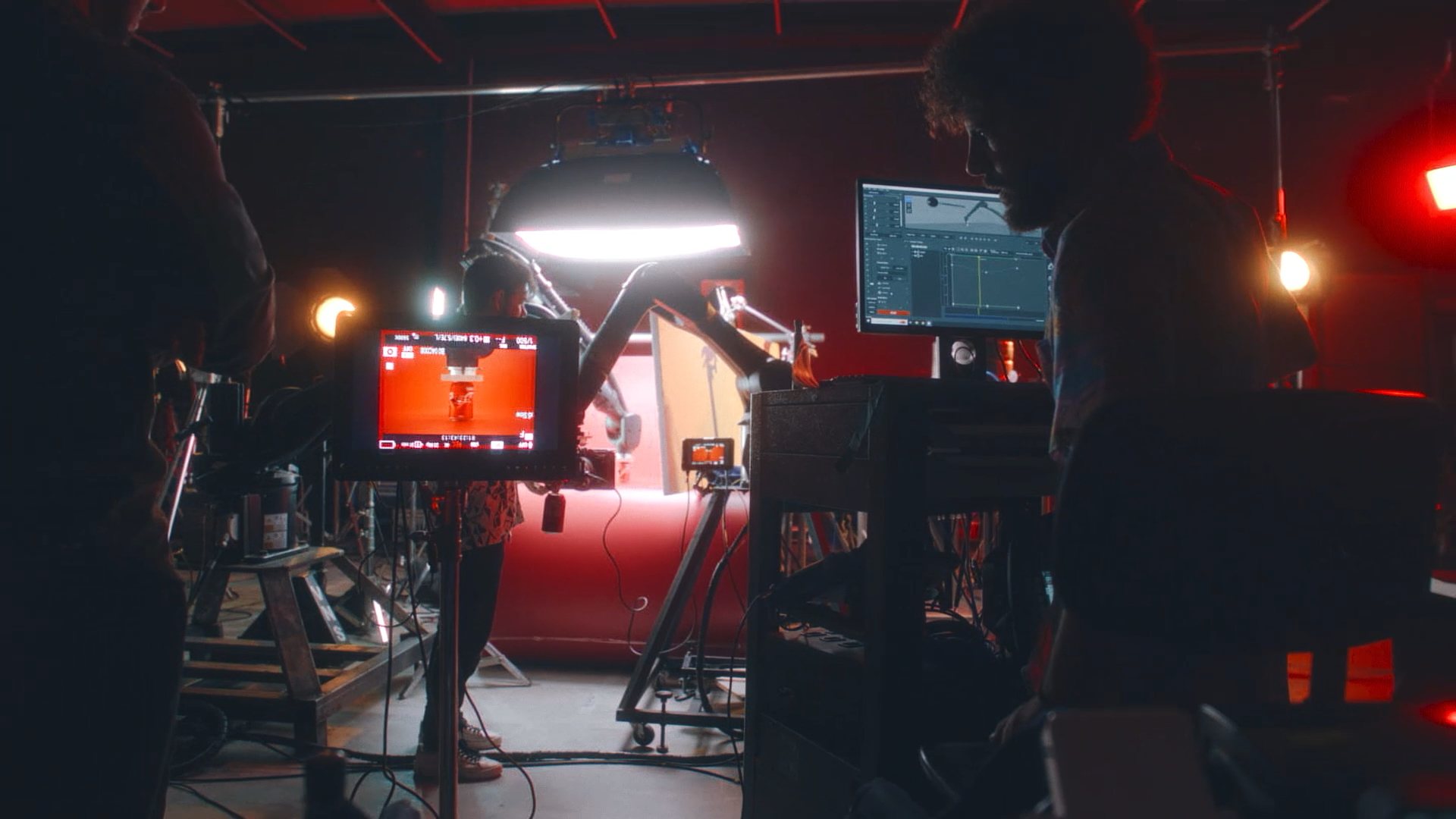 The Recycle Me set in São Paulo, camera rigged over the can